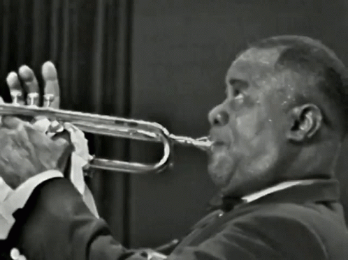 Louis Armstrong Satchmo GIF
