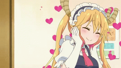 Love Anime Blushing Anime GIF