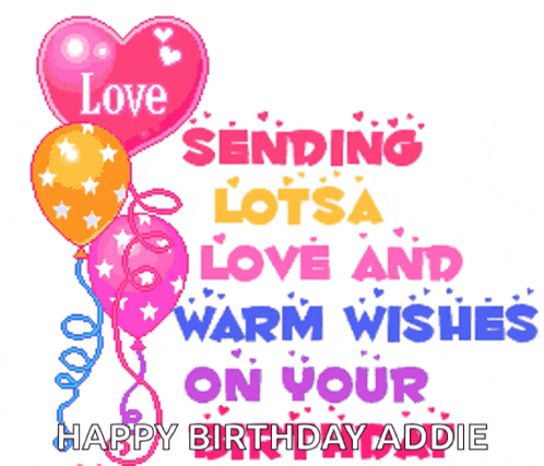 Love Birthday GIF