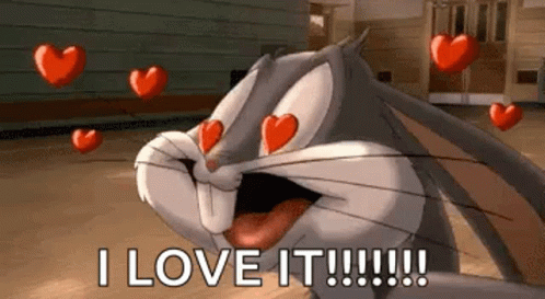 Love Bugs Bunny GIF