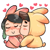 Love Bunny Sticker