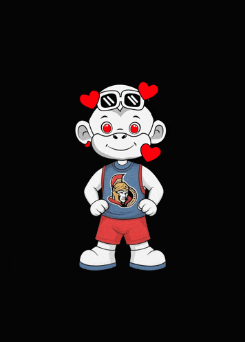 Love Heart Face GIF