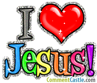 Love I Love Jesus Sticker