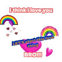 Love Is Love Love You Sticker