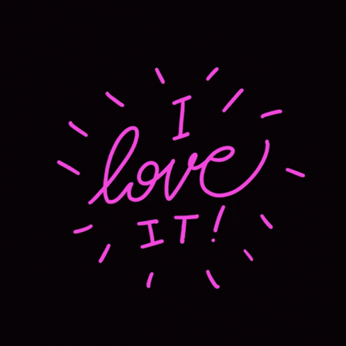 Love It Jadore GIF