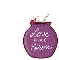 Love Love Yourself Sticker