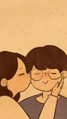 Love Pung Kiss GIF
