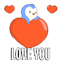 Love U Luv Sticker