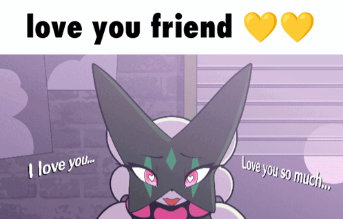 Love You Friend GIF