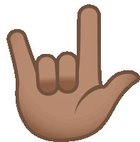 Love You Gesture Joypixels Sticker