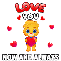 Love You Love You Forever Sticker