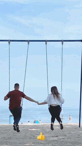 Lovers Swing GIF