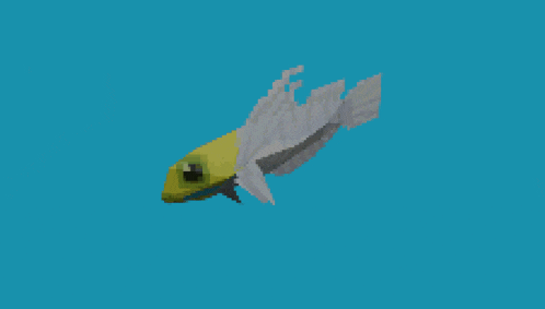 Low-poly Spinning GIF