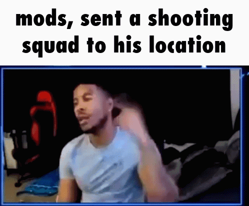 Lowtiergod Meme Mods GIF. This 498 x 412 animated GIF is part of our firing squad collection. Created by Galahner. View the original animation, share it, or…