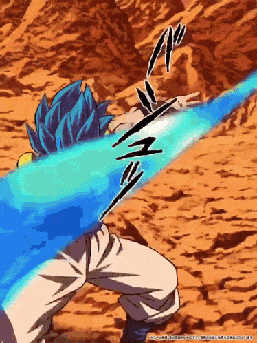 Lr Phy Super Saiyan Gogeta Scattered Reflection Of Overflowing Fighting Spirit GIF