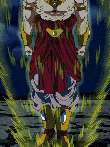 Lr Teq Broly Universe Devastating Combat Power GIF