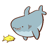 Lub Lub Lub Shark Sticker
