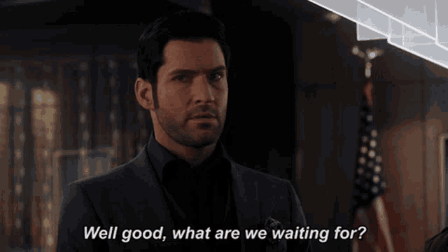 Lucifer What Are We Waiting For GIF