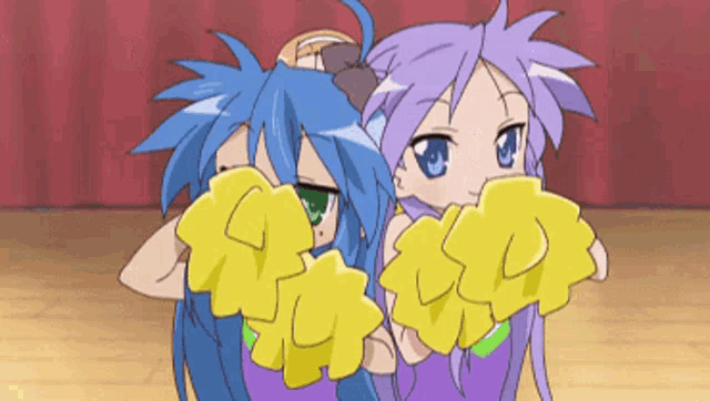 Lucky Star Anime GIF