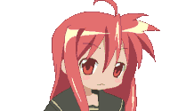 Lucky Star Anime Sticker