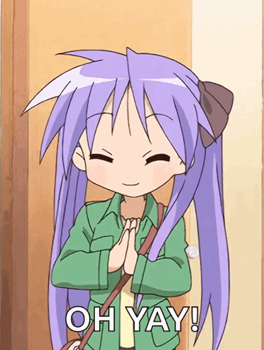 Lucky Star Kagami GIF