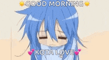 Luckystar Yawn GIF