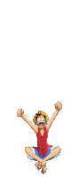 Luffy Bounce Sticker