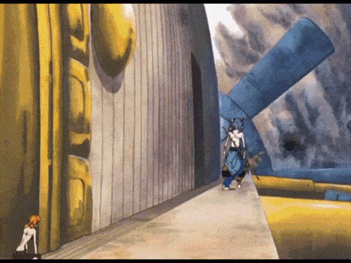 Luffy Enel GIF