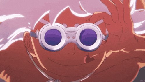 Luffy Gear 5 Egghead GIF