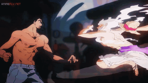 Luffy Gear 5 Rob Lucci GIF. This 498 x 281 animated GIF is part of our gear 5 luffy collection. Related themes include luffy gear 5. Created by ImRichy27…