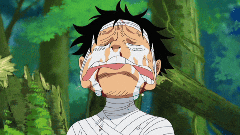 Luffy Sad GIF