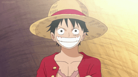 Luffy Smile One Piece GIF