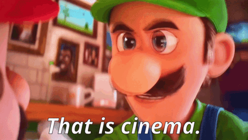 Luigi That Is Cinema GIF