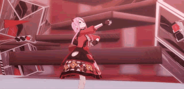 Luka Megurine Vocaloid GIF