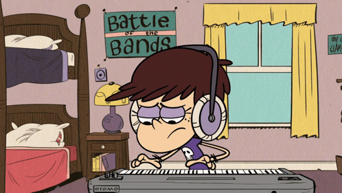 Luna Loud Keyboard GIF