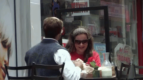 Lunch Date GIF. This 480 x 270 animated GIF is part of our relationship goals tumblr collection. Related themes include cute couple. View the original…