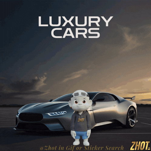 Luxury Cars Zhot Jr GIF