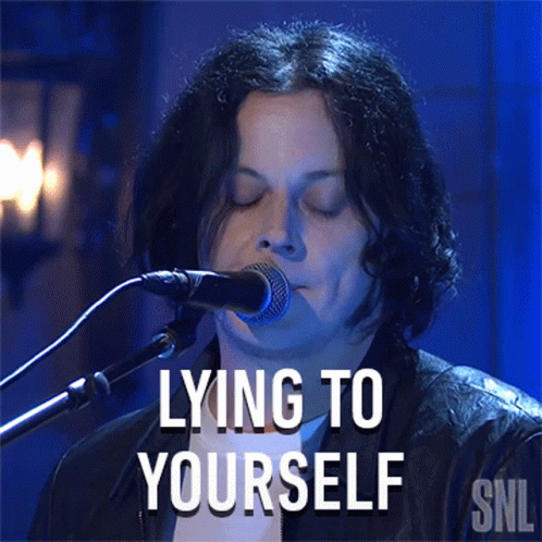 Lying To Yourself Jack White GIF