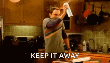 Lysol Big Bang Theory GIF