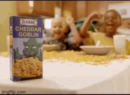 Macaroni And Cheese Goblin Good GIF