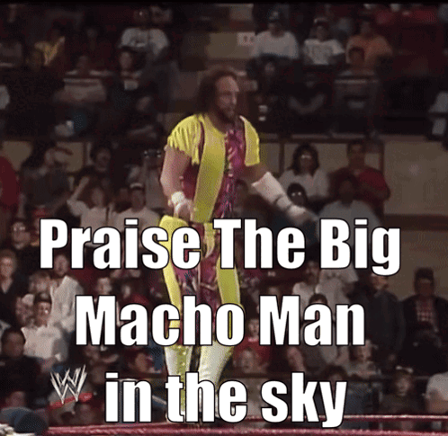 Macho Man Macho Man Randy Savage GIF