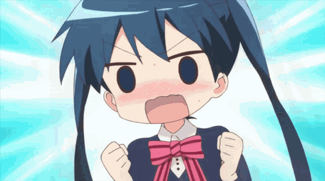 Mad Anime Girl Mad GIF