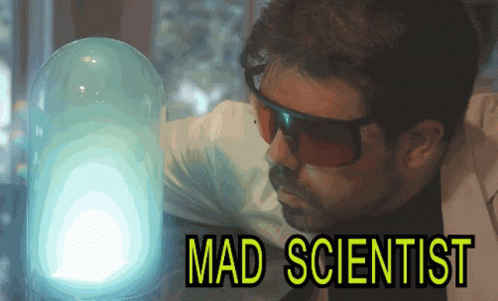 Mad Scientist Mad Science GIF