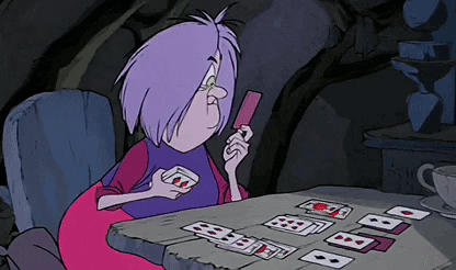 Madam-mim Old-women-with-mauve-hair GIF. This 416 x 246 animated GIF is part of our mad madam mim collection. Related themes include thinking. Created by…