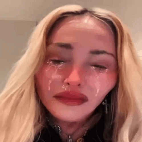 Madonna Madonna Crying GIF