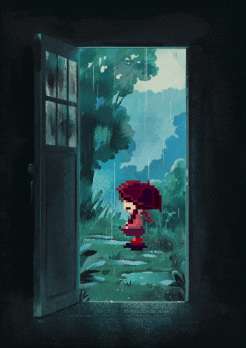 Madotsuki Rain GIF