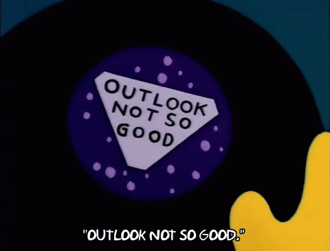 Magic 8 Ball Simpson GIF