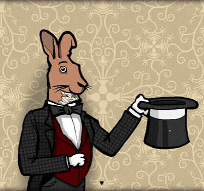 Magic Hat Magic Trick GIF