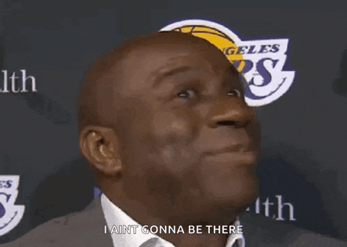 Magic Johnson No GIF