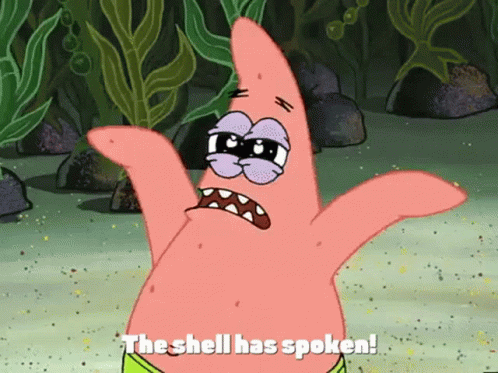 Magicconchshell Patrick GIF